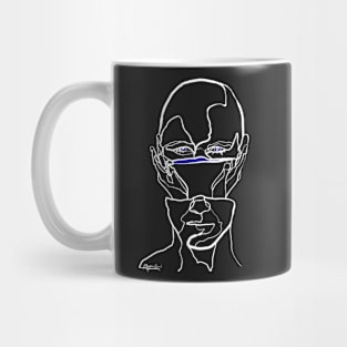 Single Line - Support (White) Mug